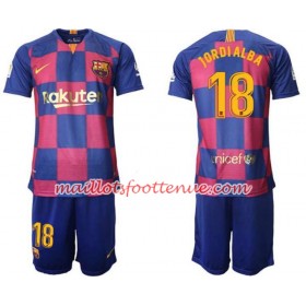 Maillot/Tenue Barcelone Jordi Alba 18 Enfant Domicile 2019/2020